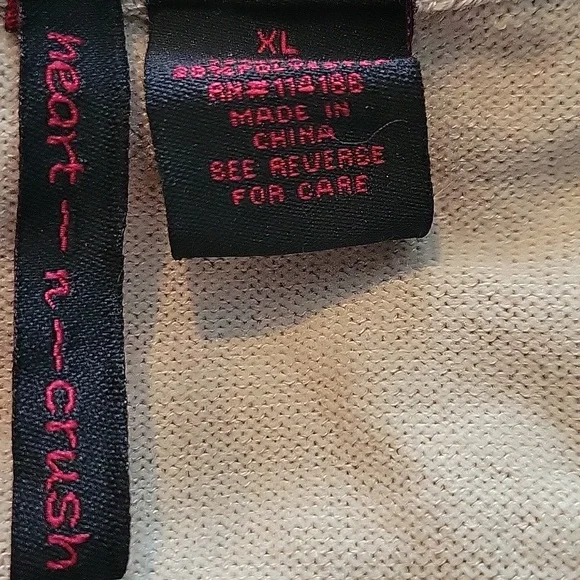 Tan Button-Up Cardigan With Beautiful Buttons - Picture 3 of 3